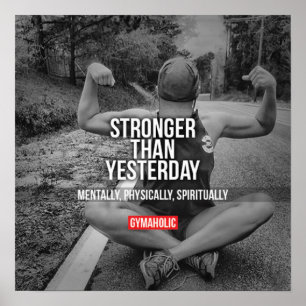 Workout Motivierend Poster