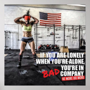 Workout Motivierend Poster