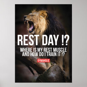 Workout Motivierend Poster