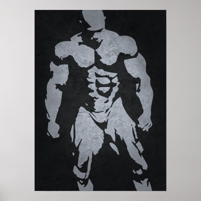 Workout Motivierend Poster (Vorne)