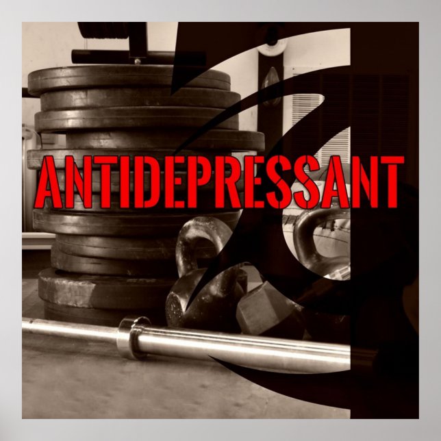 Workout Motivierend Poster (Vorne)