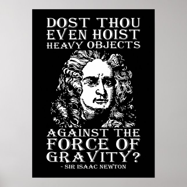 Workout Motivierend Poster (Vorne)