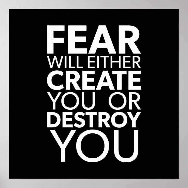 Workout Motivierend Poster (Vorne)