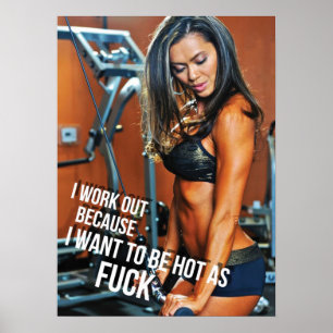 Workout Motivierend Poster
