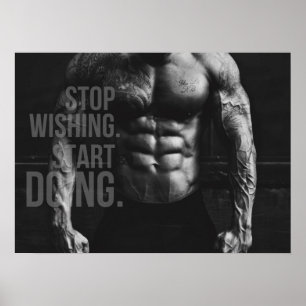 Workout Motivierend Poster
