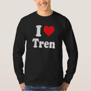 Workout Quote I Liebe Tren Cool Bodybuilder T-Shirt