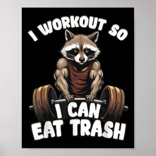 Workout Sehr geehrte Abs Funny Gym Übung Fitness Z Poster