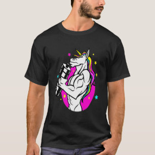 Workout Unicoron-Fitness Musculus Bodybuilder Body T-Shirt