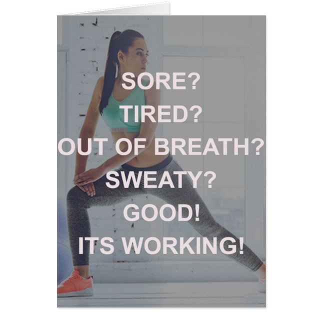 Workout - Wunden, Müde, Schweiß - Frauenym (Vorne)