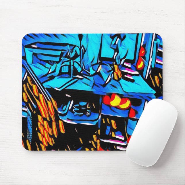 WorkSpace-Mittagessen Mousepad (Mit Mouse)