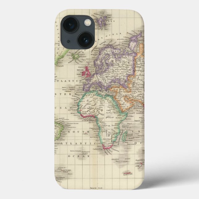 World 9 Case-Mate iPhone hülle (Rückseite)