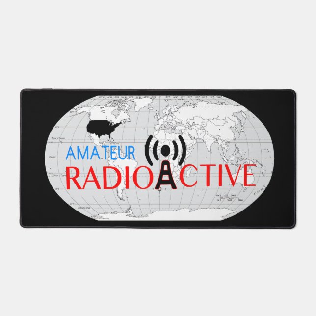 World Amateur Radio Schreibtischunterlage (Vorderseite)