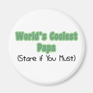 World' coolster Papa s Magnet