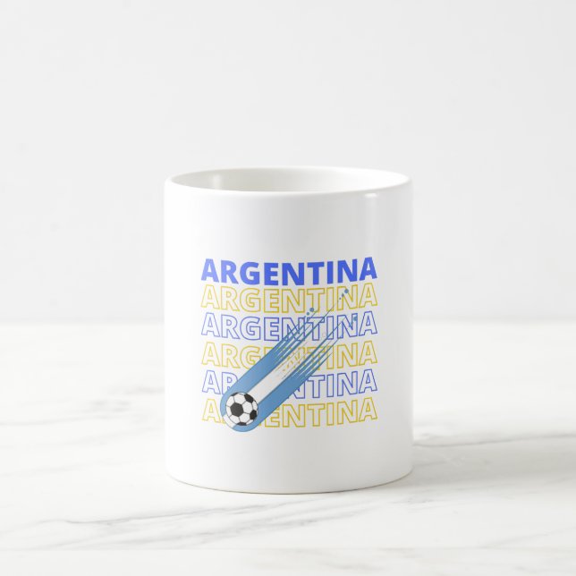 World Argentina Soccer Tasse (Mittel)