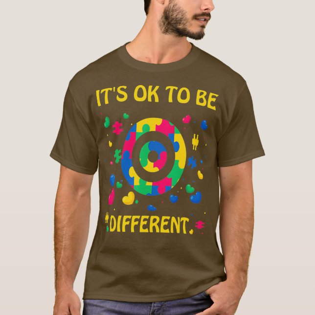World Autism Month April 2021 Darts Kid Mama Vater T-Shirt (Vorderseite)