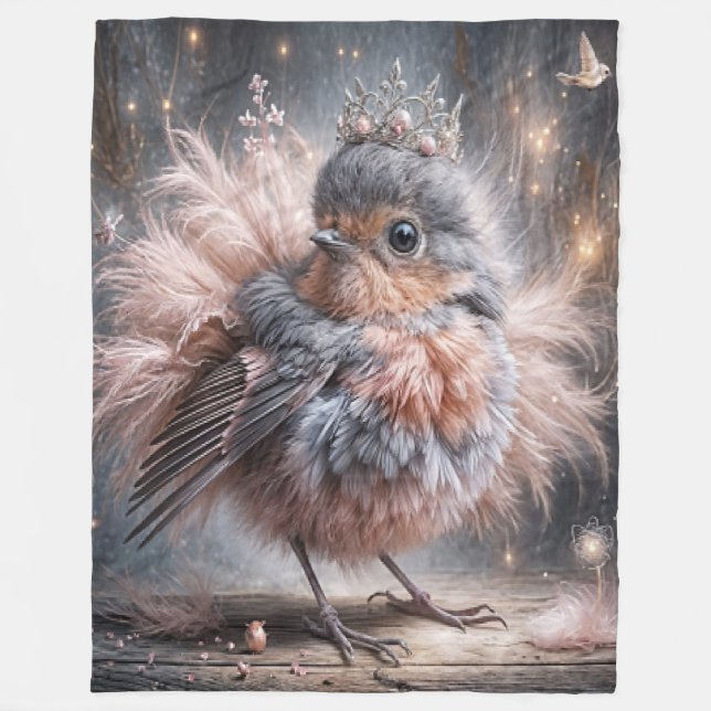 World Bird Fleecedecke (Vorderseite)
