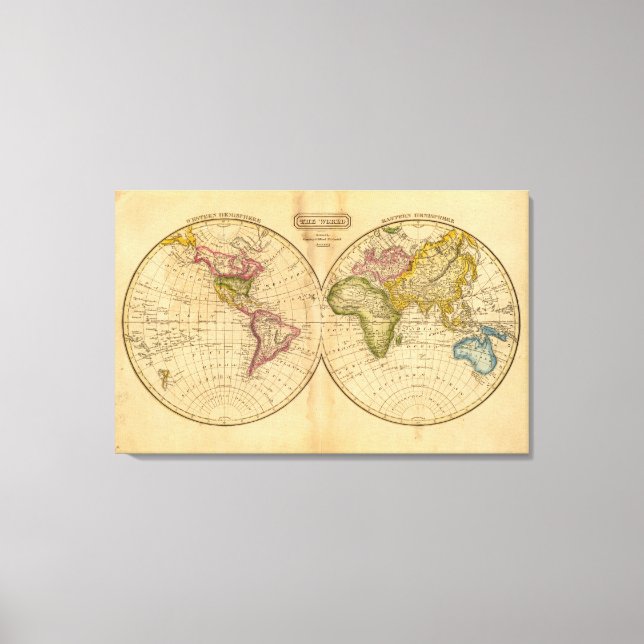World by Worcester Leinwanddruck (Vorderseite)