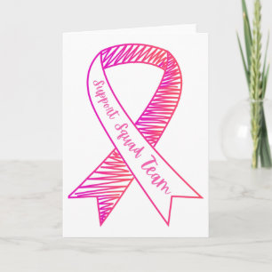 World Cancer Day Support Squad Team Brustkrebs  Karte