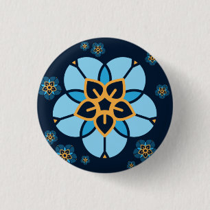 World Childless Week Abzeichen mehrfache Blume (na Button