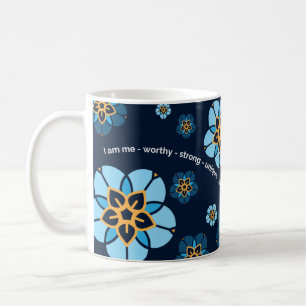 World Childless Week Bekräftigungs-Tasse - navy Kaffeetasse