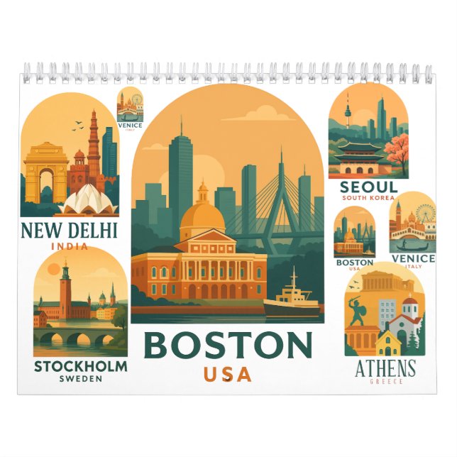 World Cities 2022 Travel Calendar  Kalender (Titelbild)