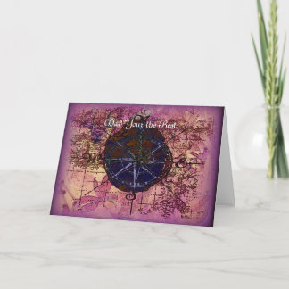 World Compass Vathers Day Card. Karte