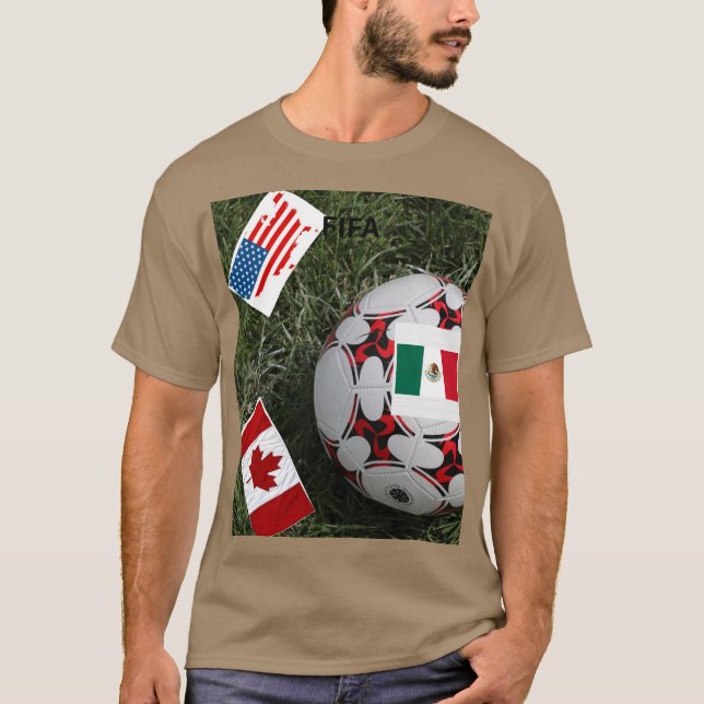 WORLD CUP FOOTBALL 2026 T-Shirt (Vorderseite)