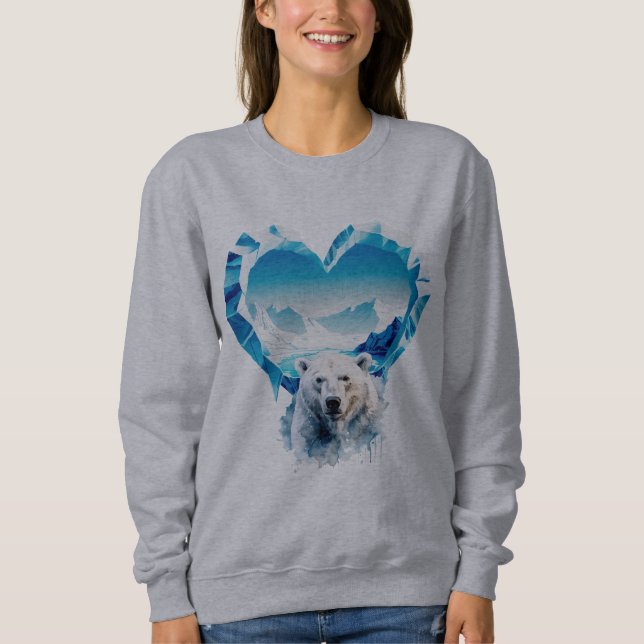 World Day for Glaciers  Sweatshirt (Vorderseite)