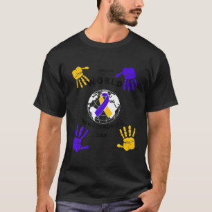 World Down Syndrome Day Awareness 21 März T-Shirt