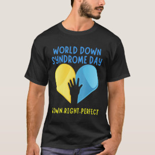 World Down Syndrome Day Awareness Socks 21 März 1 T-Shirt