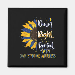World Down Syndrome Day Awareness Socks 21 März K Magnet