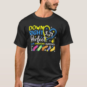 World Down Syndrome Day Awareness Socks 21 März T-Shirt