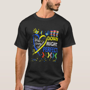 World Down Syndrome Day Awareness Socks 21 März T-Shirt