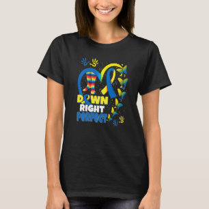 World Down Syndrome Day Rock Your Socks T21 Awaren T-Shirt