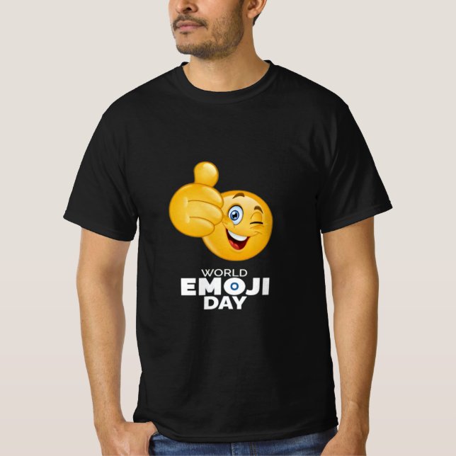 World Emoji Day Lover Tshirt (Vorderseite)