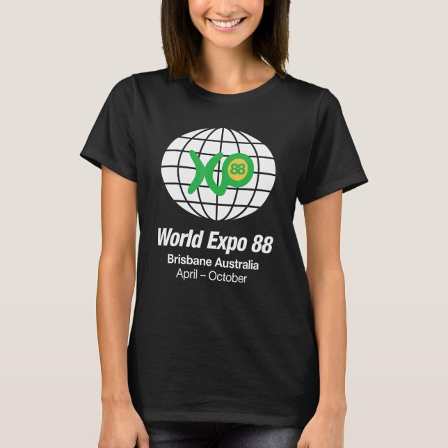 World Expo 88 Brisbane Australia April October T-Shirt (Vorderseite)