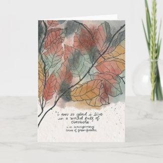 World Full of Octobers, Anne of Green Gables Karte