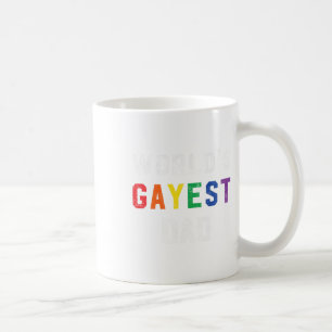 World Gayest Vater Niedlich Gay Pride Lgbt Vathers Kaffeetasse