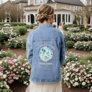 World Globe Women's Denim Jacket Jeansjacke