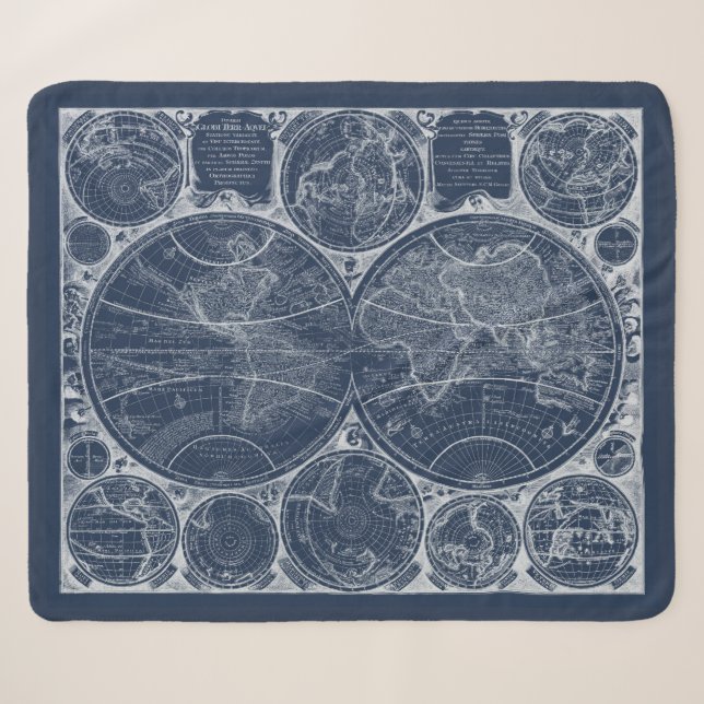 World Globes Blueprint Sherpadecke (Vorderseite (Horizontal))
