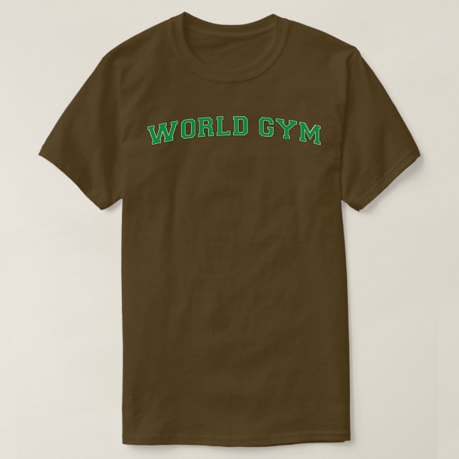 World Gym 6 T-Shirt (Design vorne)