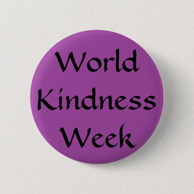 World Kindness Week Button (Vorderseite)