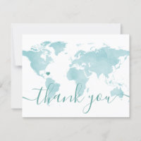 World Map Aqua Beach Wedding Destination Foto