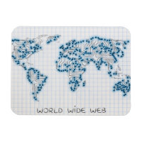 World Map | Elektronische Mikrochip-Schaltungen