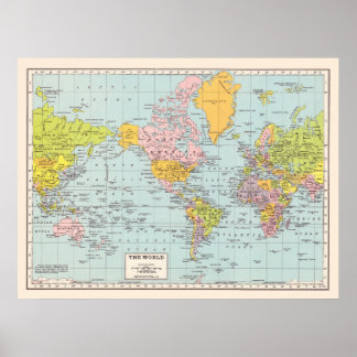 World Map Poster
