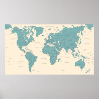 World Map Poster