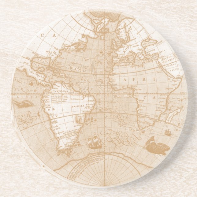World Map Untersetzer (Vorne)