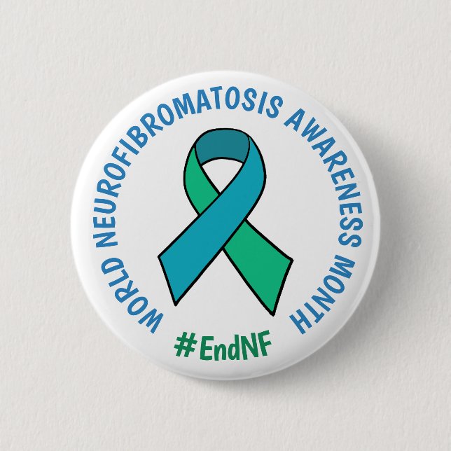 World Neurofibromatose Awareness Montag Button (Vorderseite)