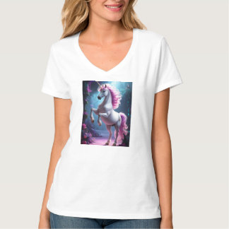 World of Fantasy Creatures: Unicorns Galore T-Shirt