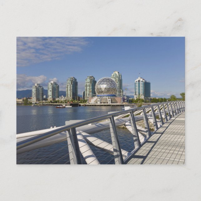 World of Science, Vancouver, British Columbia, 2 Postkarte (Vorderseite)